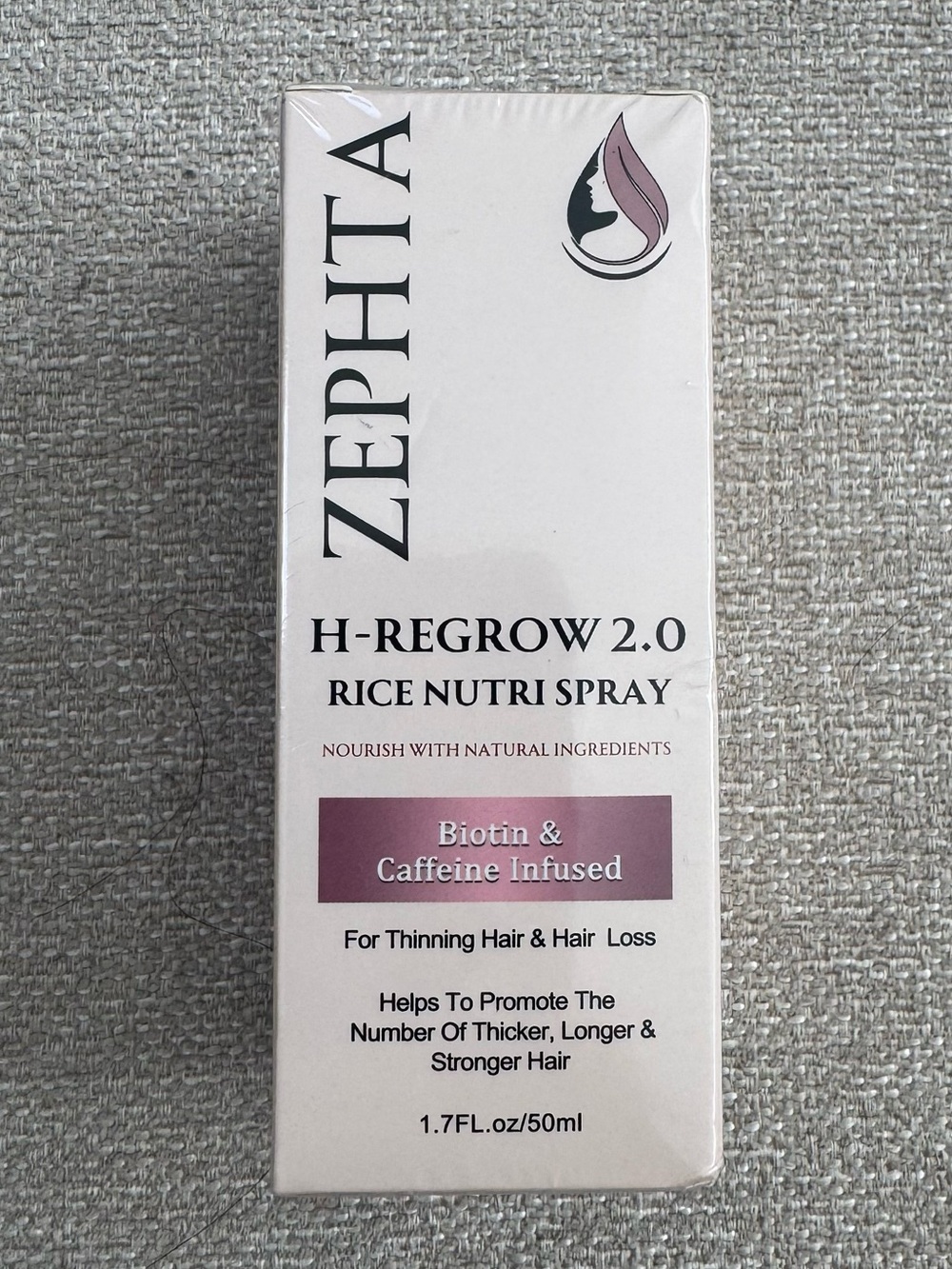 ZephTA H - Regrow 2.0 Rice Nutri Spray Nourishes Thinning Hair